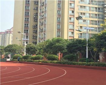 學校路燈改造-陜西省西安高新一中路燈項目