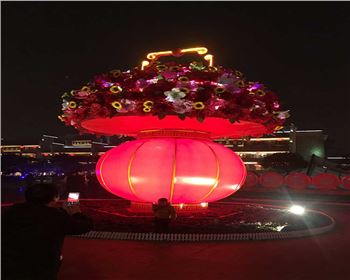 西安蓮湖區2019年元旦、春節亮化工程案例